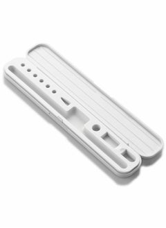 KASTWAVE Case for Apple Pencil 1st/2nd Generation, Capacitive Pen Tip Cover Adapter Accessories Pen Case, Storage Box for Apple Pencil and Tips, Pen Protective Case for Apple Pencil Accessories (White)  - Image 1