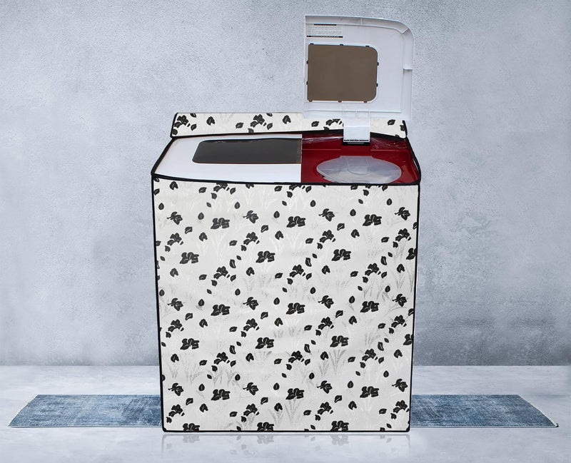 Star Weaves Semi Automatic Washing Machine Cover for LG 6 kg, 6.2 kg, 6.5 Kg, 7 kg, 7.5 kg 8 Kg (80.01x50.8x86.34 cms) Dustproof & Waterproof Washing Machine Cover - - SABKUM175 - Image 2