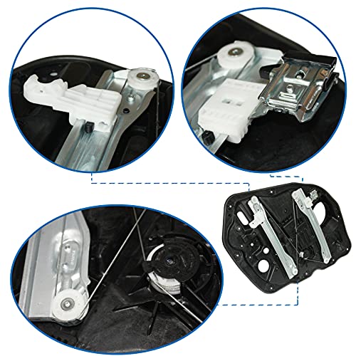 1409KMT Kia Optima Power Window Regulator- Front Right Passenger Side Replacement for 2014-2015 Kia Optima 82481-2T510 Power Window Regulator - Image 4