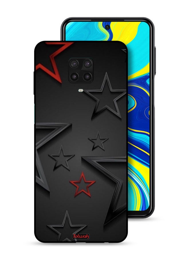 Tolwak Xiaomi Redmi Note 9 Pro Protective Case Cover Stars Pattern  - Image 1