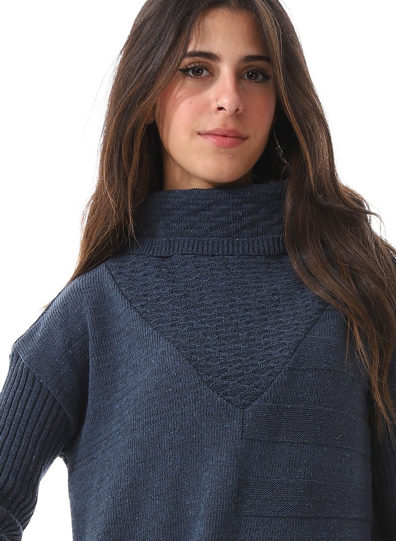 Caesar Women's High Neck Wool Mini Dress  - Image 2
