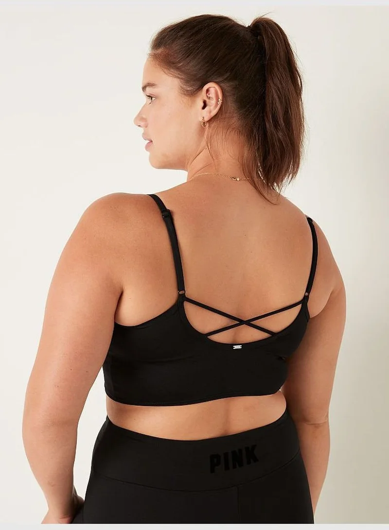 PINK Ultimate Lightly Lined Sports Crop