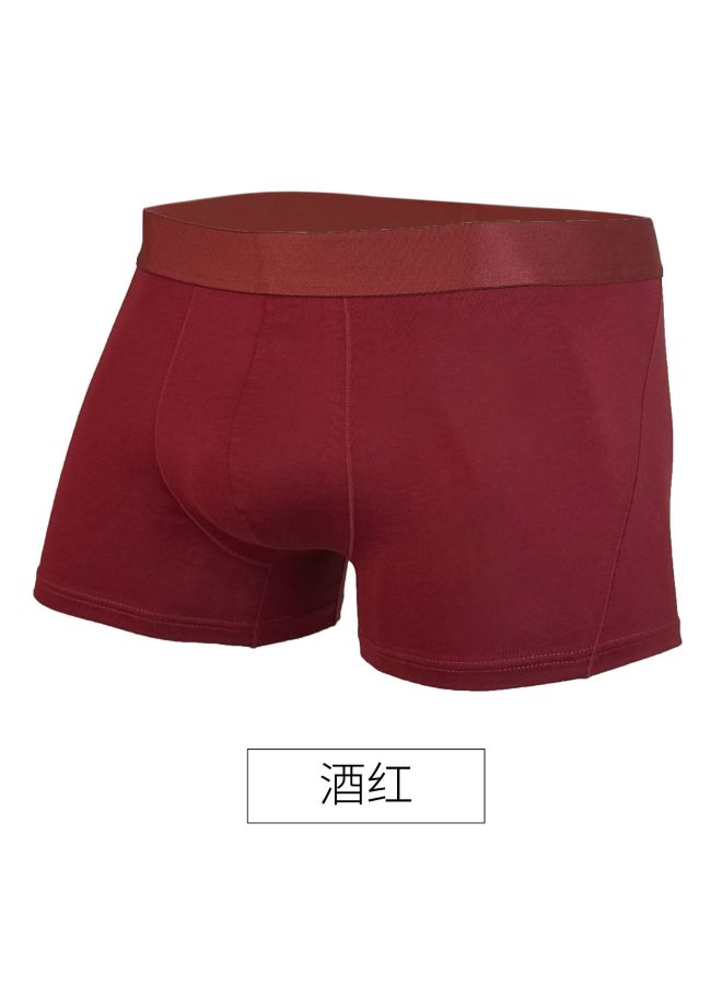 Short Summer Anti-chafing Men's Underwear High-elastic Antibacterial Large Size Cotton Boxer Shorts For Men