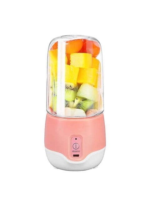 ShreejiIH Portable Electric USB Juice Maker Juicer Bottle Blender Grinder Mixer USB Rechargeable Mini Juicer Blender for Smoothies and Shakes with 4 Blades Juicer Portable Blender USB Rechargeable