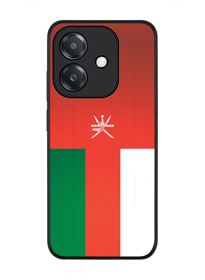 Stylizedd For Oppo A60 5G / A3 5G / A3x 5G Case,Slim fit Camera Protection, Shockproof Thin Phone cover - Flag Of Oman - Image 1