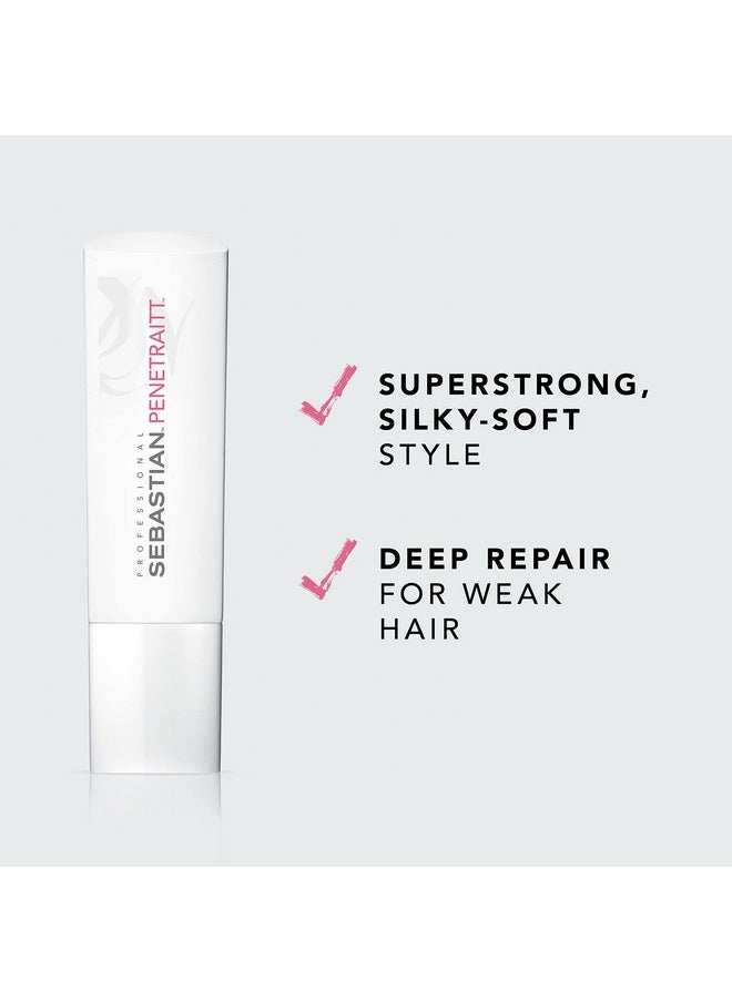 Sebastian - Professional Penetraitt Conditioner For Damaged Hair | 250 Ml | Repairing Hair Moisturizer For Chemically Treated, Stressed Hair | For Silkier, Smoother Hair - Image 1