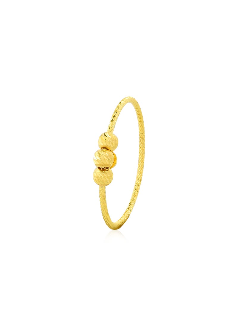 BAFLEH JEWELLERY Crafted to Perfection 22kt Ball Ring by Bafleh  - Image 1