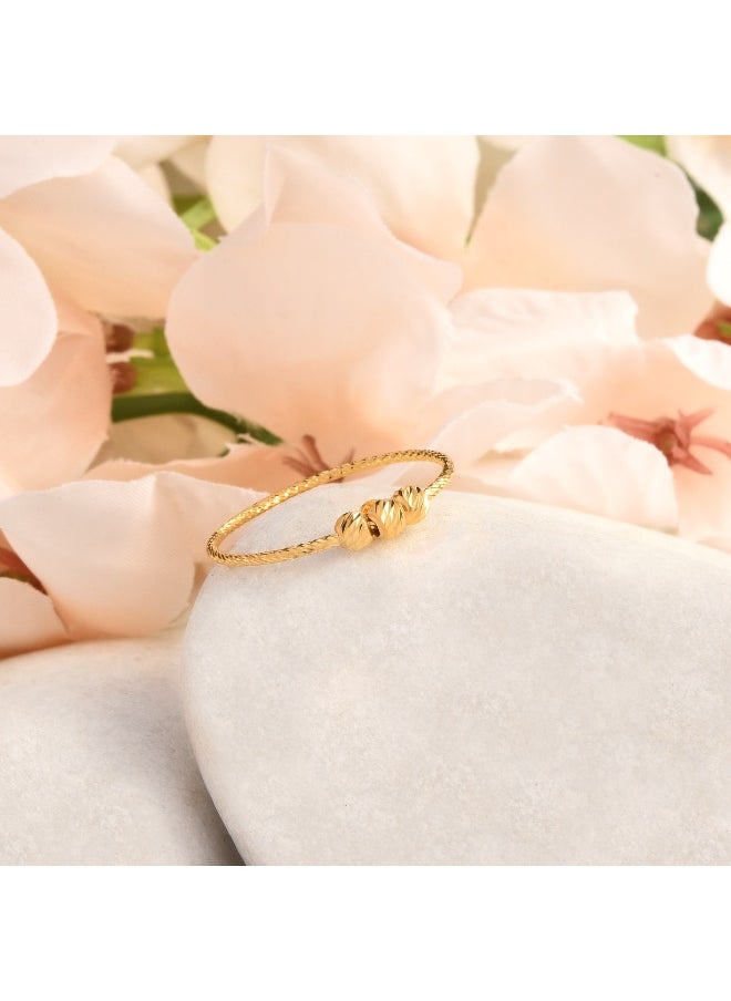BAFLEH JEWELLERY Crafted to Perfection 22kt Ball Ring by Bafleh  - Image 3
