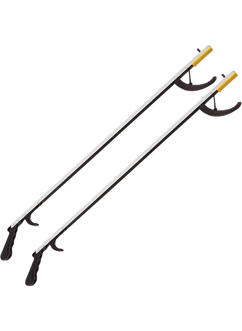 DMI DMI 2 Pack 32 Inch Reacher Grabber PickupTool for Seniors Disabled or After Surgery Claw Reaching Assist Tool Trash Grabber Arm Extension NonFolding Grabbers for Seniors Magnetic Claw  - Image 1