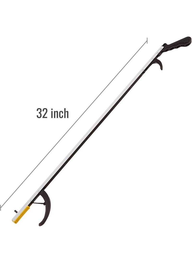DMI DMI 2 Pack 32 Inch Reacher Grabber PickupTool for Seniors Disabled or After Surgery Claw Reaching Assist Tool Trash Grabber Arm Extension NonFolding Grabbers for Seniors Magnetic Claw  - Image 2
