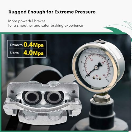 YHTAUTO Set of 2 Brake Caliper Assembly for Chevrolet Silverado Suburban Express Avalanche Tahoe GMC Hummer Cadillac - Image 5