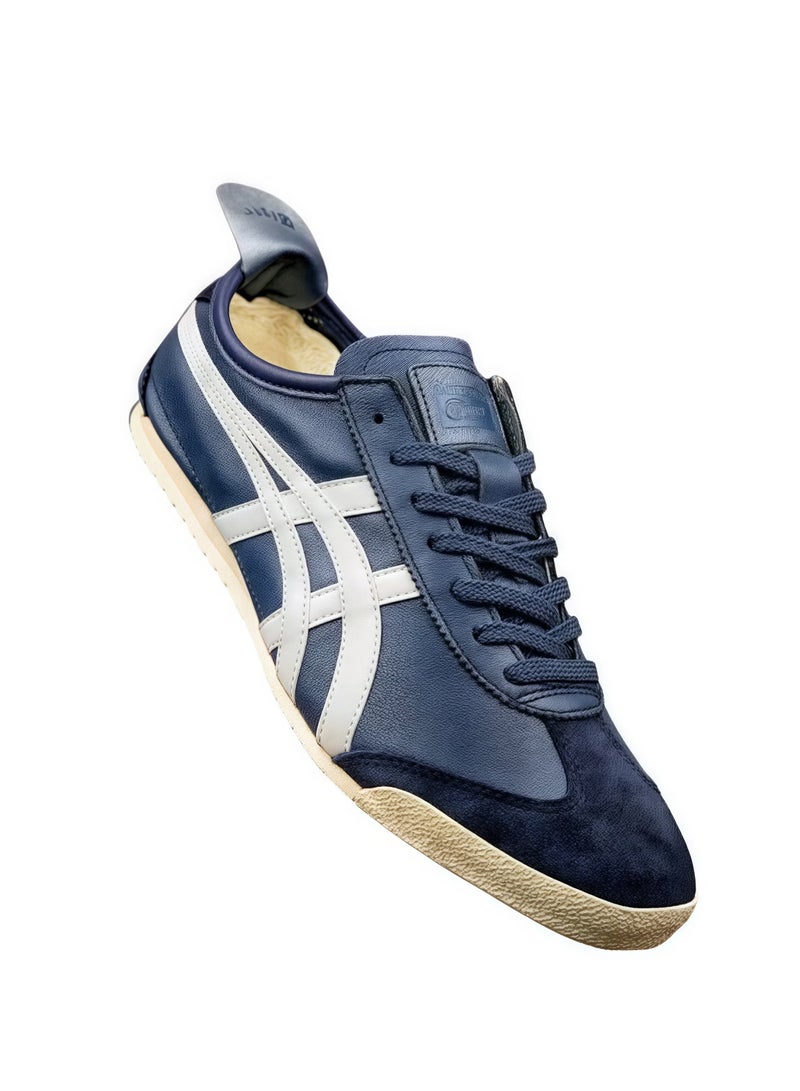 Onitsuka Tiger Onitsuka Tiger MEXICO 66 Deluxe Japan-made lambskin sneakers 