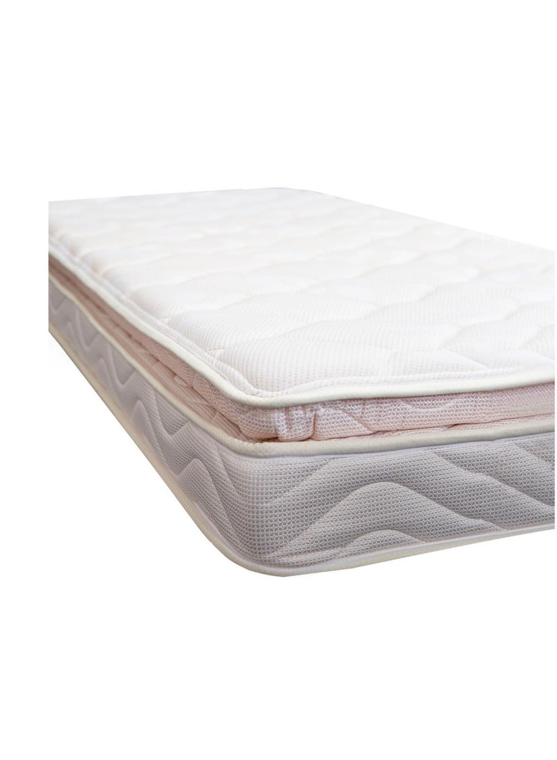 Orthoflex Pillow Top Mattress 25 cm Thickness, light Pink Firm - Image 1