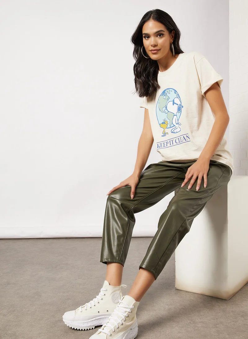 Daisy Street Snoopy Band Tee