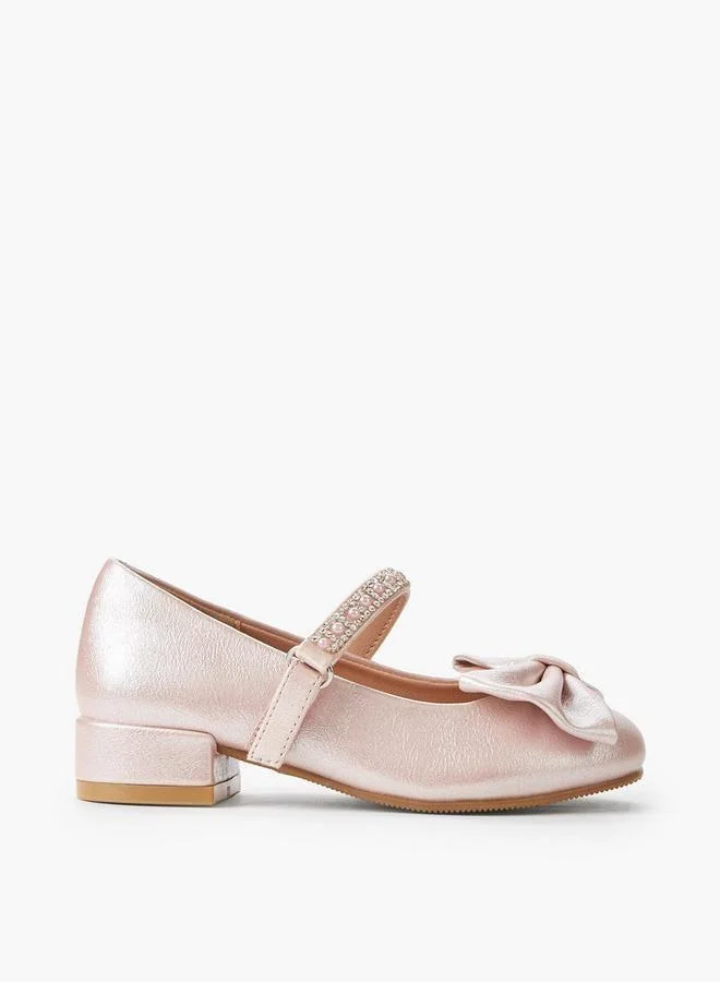 Celeste Girls Heel Sandals Hook & Loop Ramadan Collection