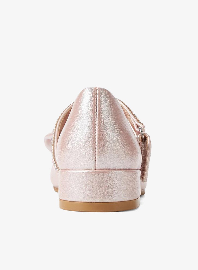 Celeste Girls Bow Embellished Mary Jane Shoes - Image 4