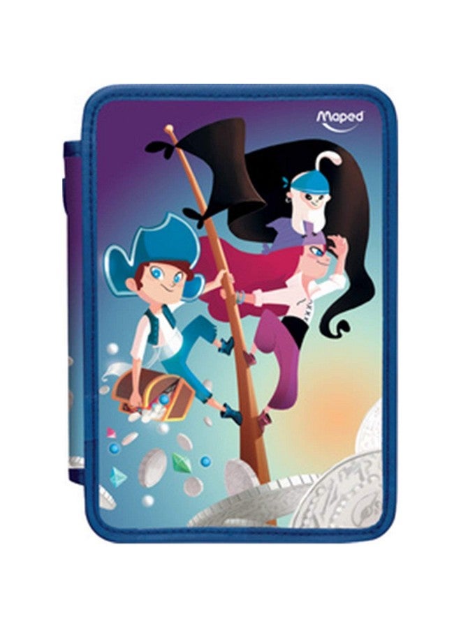 Maped Pirates Theme Complete Stationery Kit | High Class Stationery with 34 Items Inside|Perfect for Birthday Gift|Diwali Gift | Return Gift - Image 1