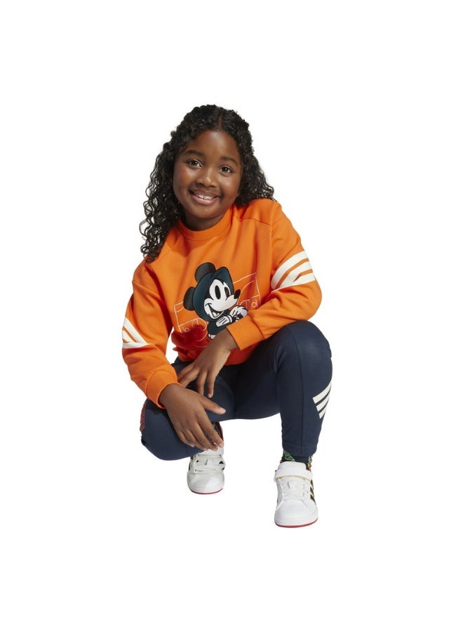 Adidas Adidas Lk Dy Mm Swt Orange Training Sweatshirts For Kids 18-24M - Image 4