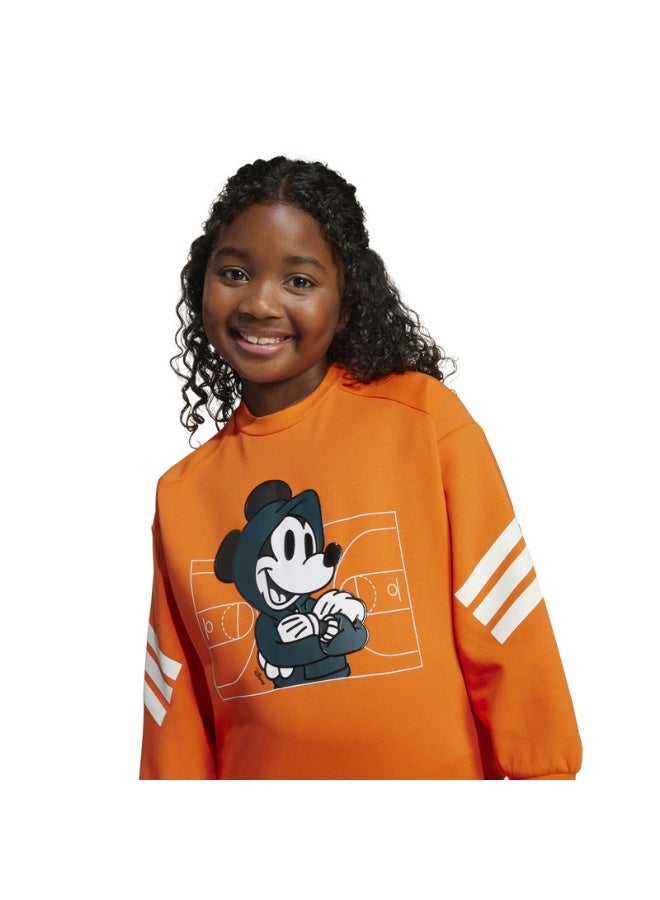 Adidas Adidas Lk Dy Mm Swt Orange Training Sweatshirts For Kids 18-24M - Image 5