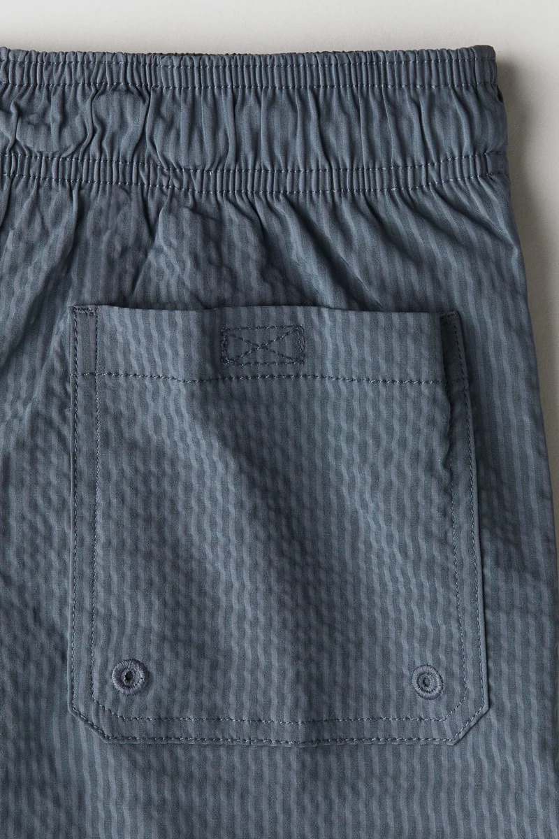 H&M Seersucker swim shorts