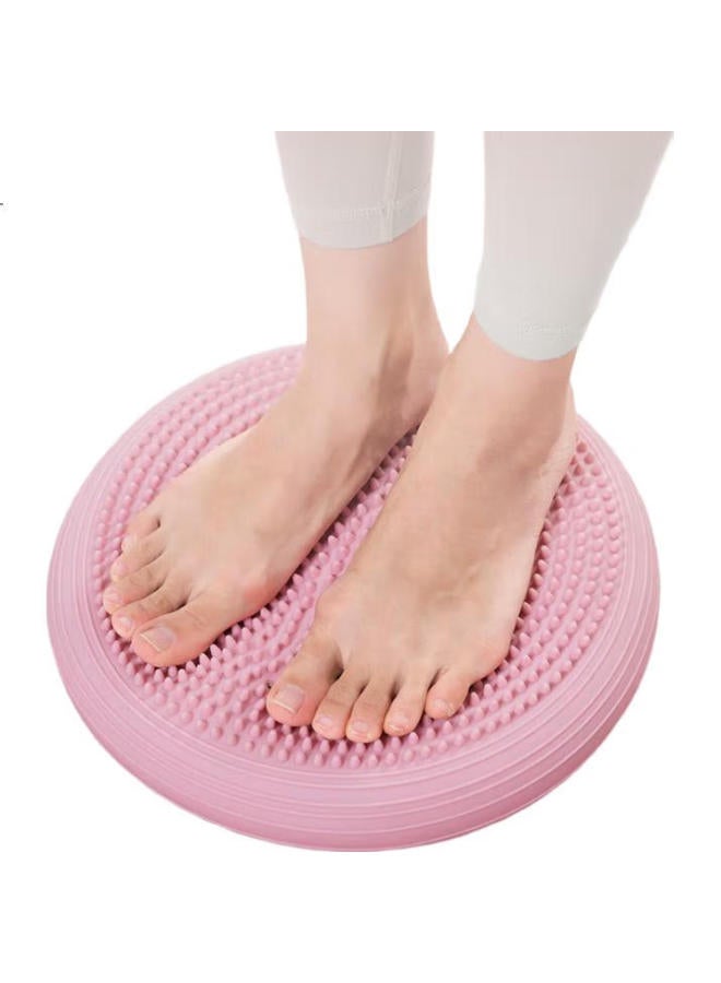 Yottoy Yoga Balance Ball, Core Strength Training, Fitness Foot-Standing Air Cushion, Thickened Semi-Circular, Children'S Ankle Exercise Equipment - Image 2