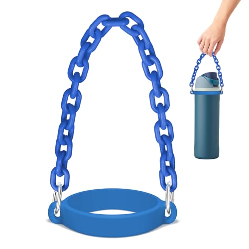 BKBY Water Bottle Handle Strap Compatible with Owala Freesip 24oz 32oz 40oz, Strong Secure Acrylic Carrier for Outdoors - Image 1