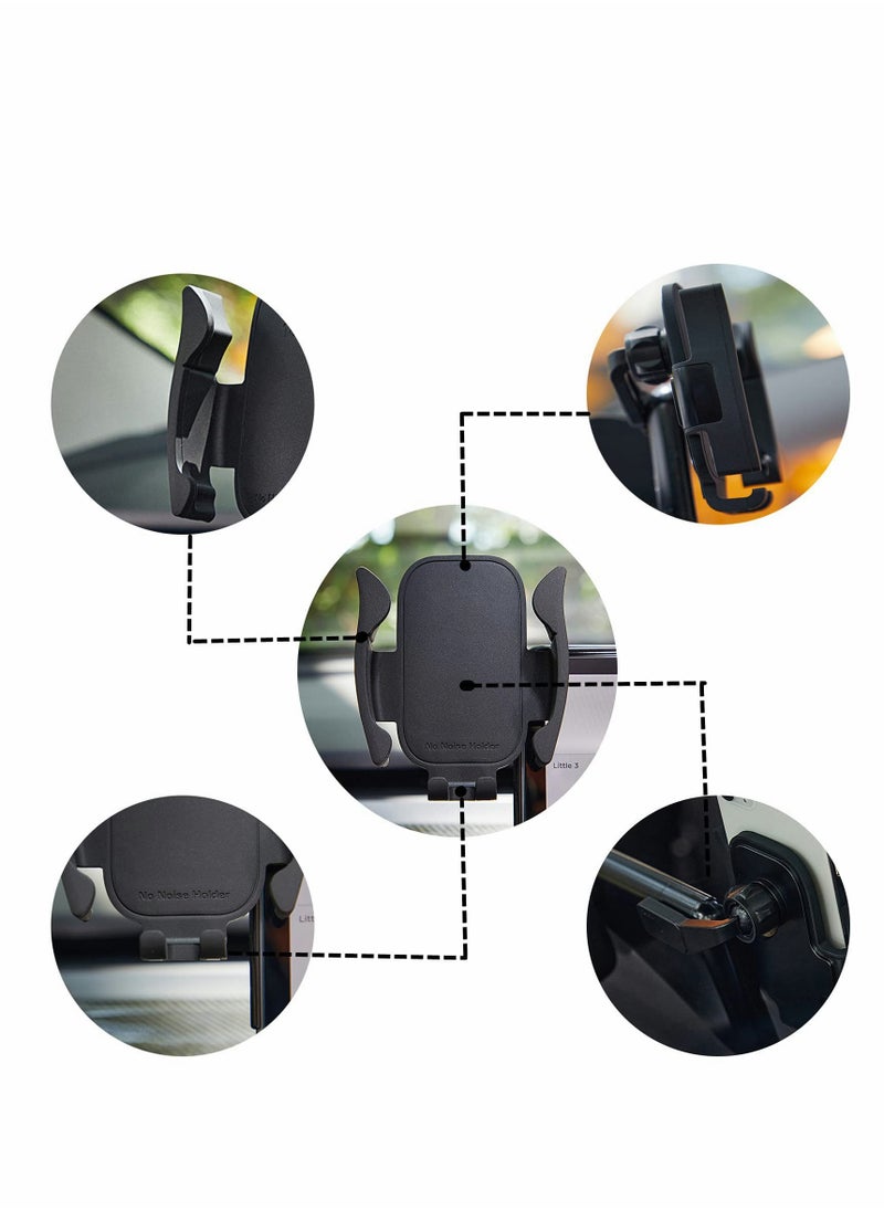 Captaintech Phone Mount for Tesla Model Y Model 3 Fits 5.5 to 7 Inch Smartphones  - Image 4
