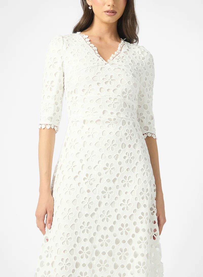 Khizana Lace A-line Dress