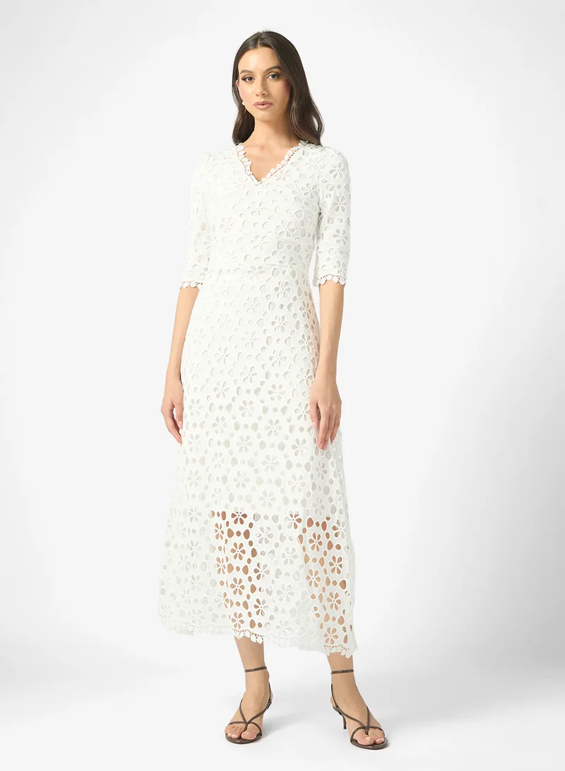 Khizana Lace A-line Dress