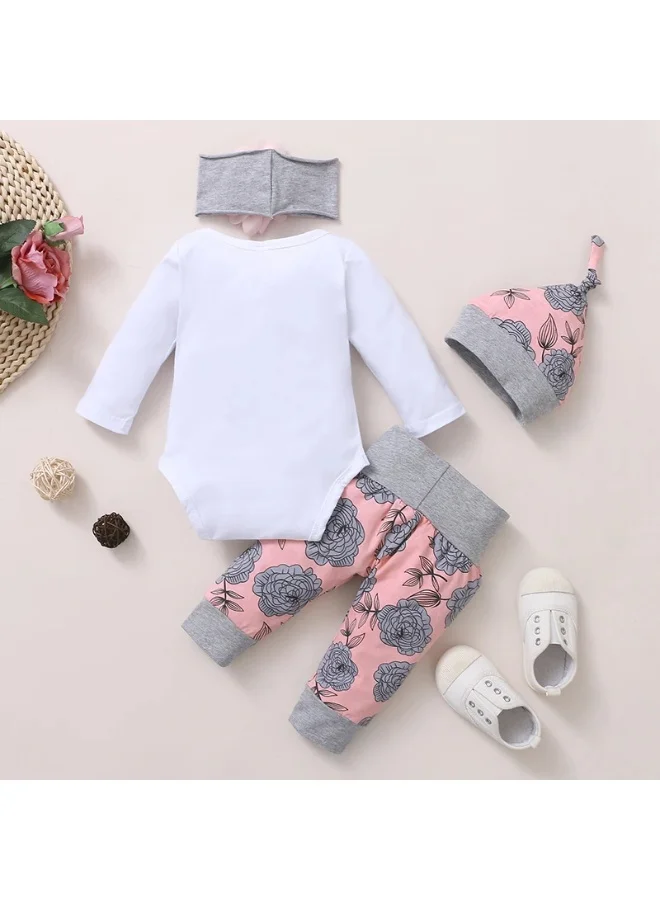 Matching Family Outfits  Matching Family Outfits – Daddy’s Girl & Mommy’s World Baby Girl 4-Piece Clothing Set (Romper, Pants, Hat & Headband) for Women | Best Price UAE