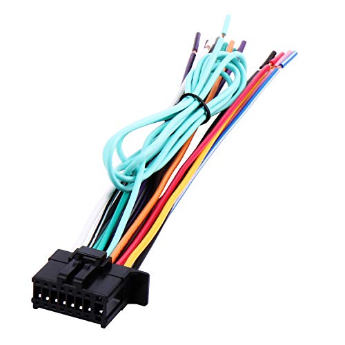 BASIKER Fit for Pioneer Premier Car Stereo Power Speaker Wire Harness Aftermarket Radio DVD Nav - Image 1