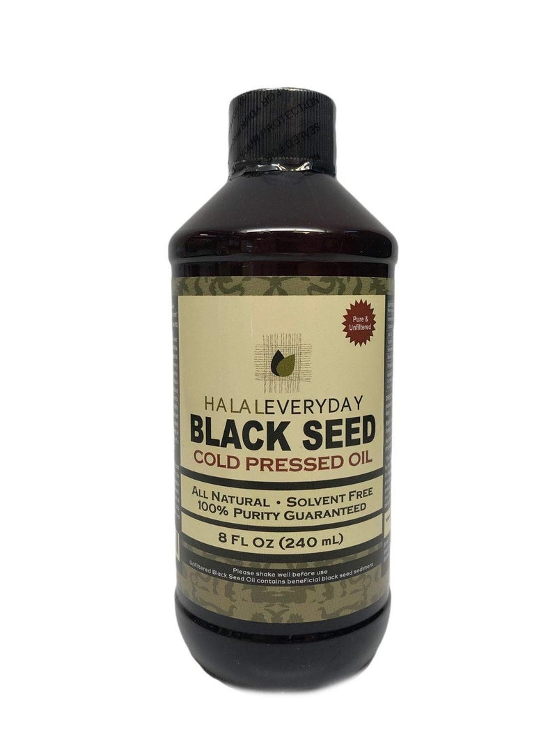 HalalEveryDay Pure Black Seed Oil - 32oz - 2-16oz Bottles of 100% Pure and Cold Pressed Black Seed - NON-GMO and Vegan - Nigella Sativa -100% Hexane Free - Halal Certified - Special Food Grade Plastic Bottle - Image 1