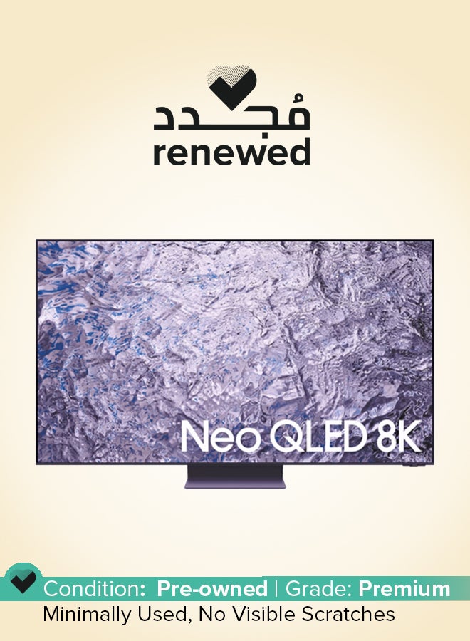 Samsung Renewed -  75 -Inch Smart Neo QLED TV - 8K -120Hz 75QN800C Black - Image 1