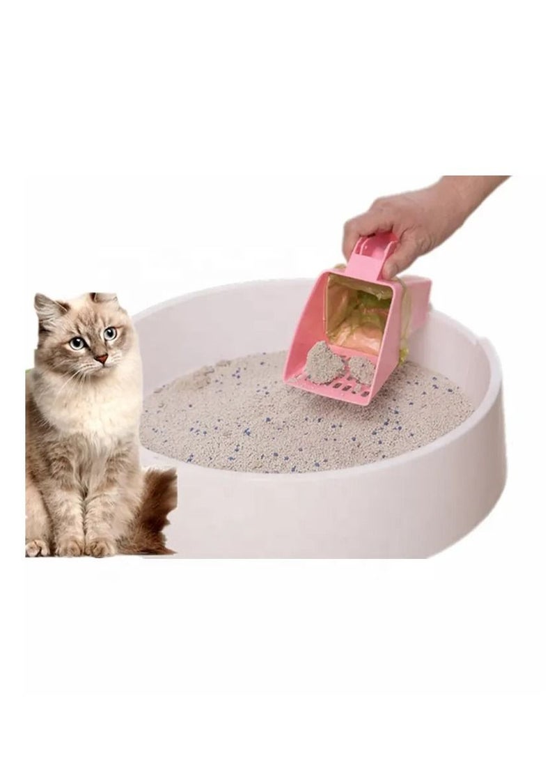 Altheqa Plastic pet cat litter scoop animal litter shovel v-shape - Image 2