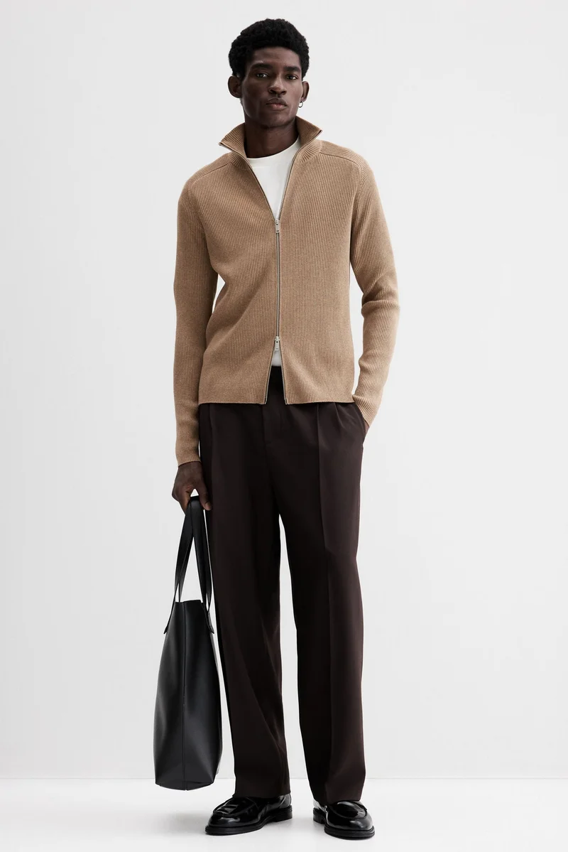 H&M Slim Fit Zip-through cardigan