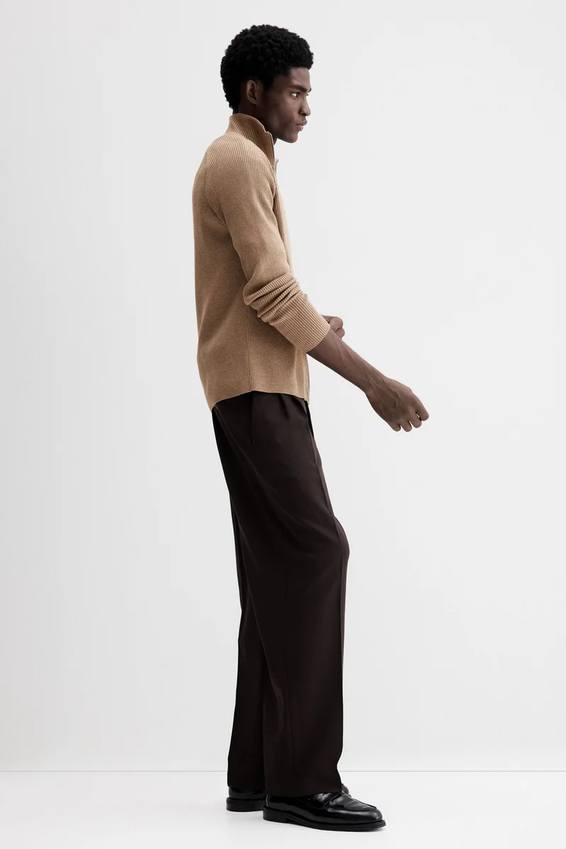 H&M  Slim Fit Zip-through cardigan for Men | Best Price UAE