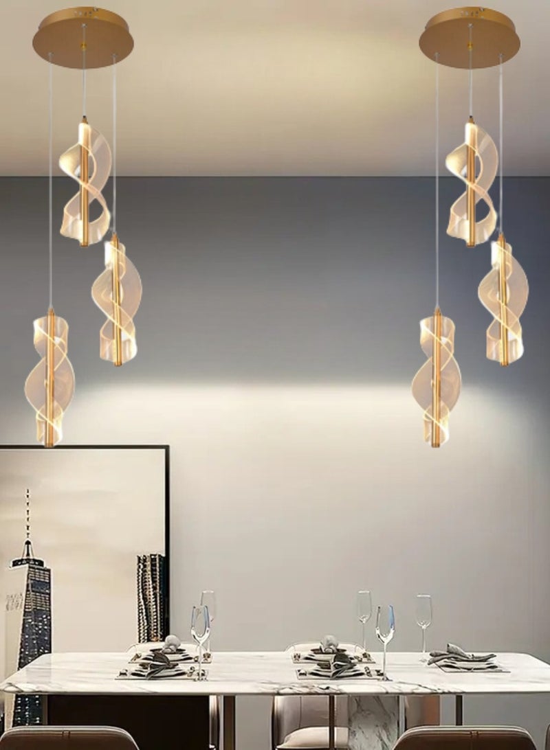 تارجت مصابيح LED نورديك معلقة، إضاءة داخلية، مصباح معلق، ثريا للمنزل، غرفة المعيشة، طاولات الطعام  - Image 3