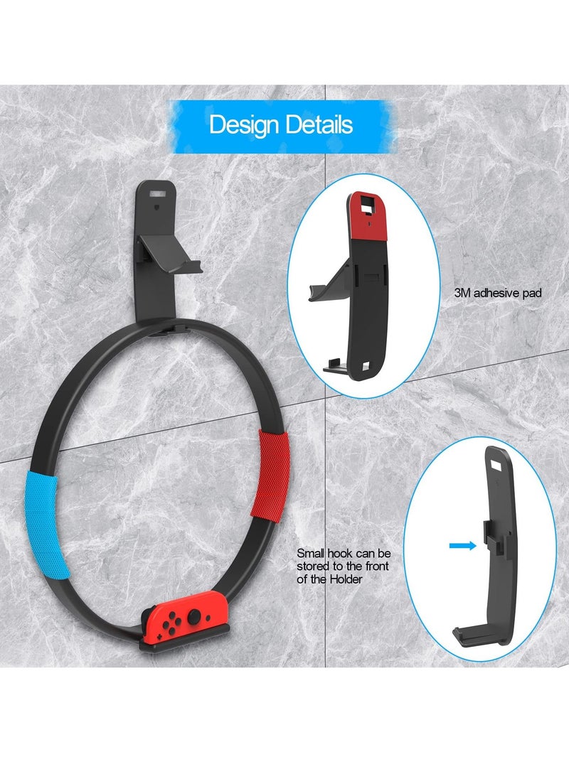 Y&D Versatile Wall Hanger for Gaming Controllers and Accessories, Switch, Xbox, PS4, Ring Fit, More  - Image 5
