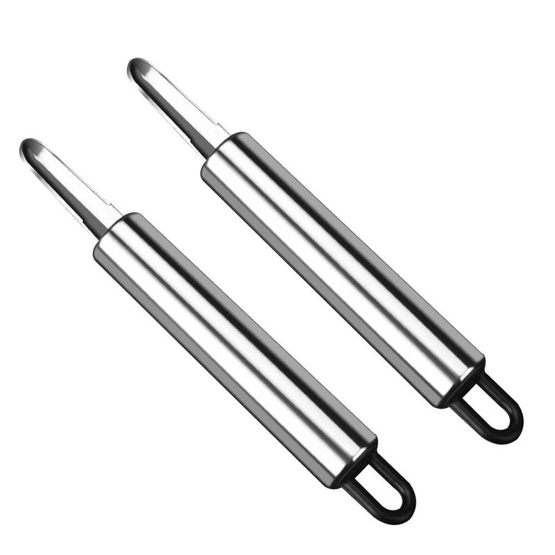 Longan pitter, shrimp back cutter, shrimp brain removal tool, shrimp pitting and meat removal tool, stainless steel pitting tool. - Image 3
