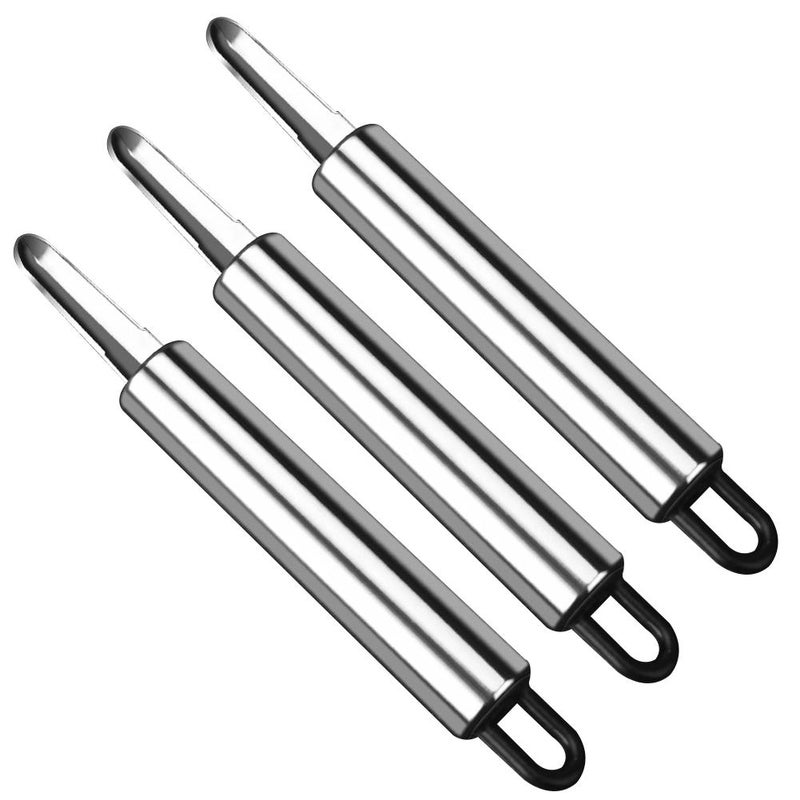 Longan pitter, shrimp back cutter, shrimp brain removal tool, shrimp pitting and meat removal tool, stainless steel pitting tool. - Image 4