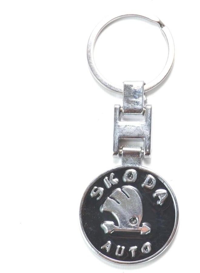 Car Key Chain with Logo For Skoda,Car Keyring Auto Decoration Accessories - Image 1