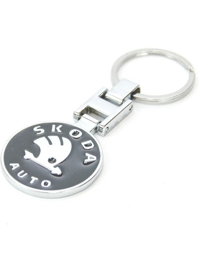 Car Key Chain with Logo For Skoda,Car Keyring Auto Decoration Accessories - Image 2