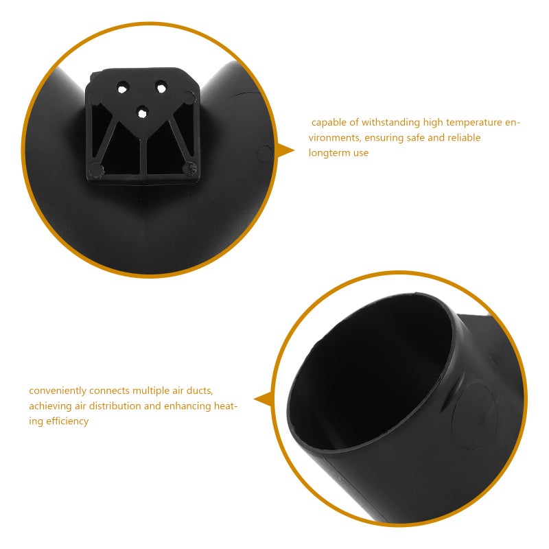 Heater Connector Y Branch Splitter for Parking Heater Vent Ducting Hose Fittings - Image 2