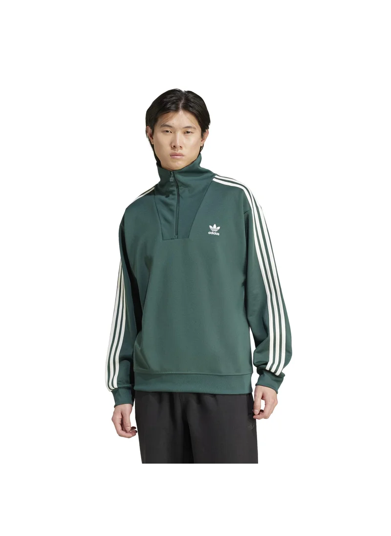 اديداس adidas funnelneck TT Green Originals Men TRACK TOPS