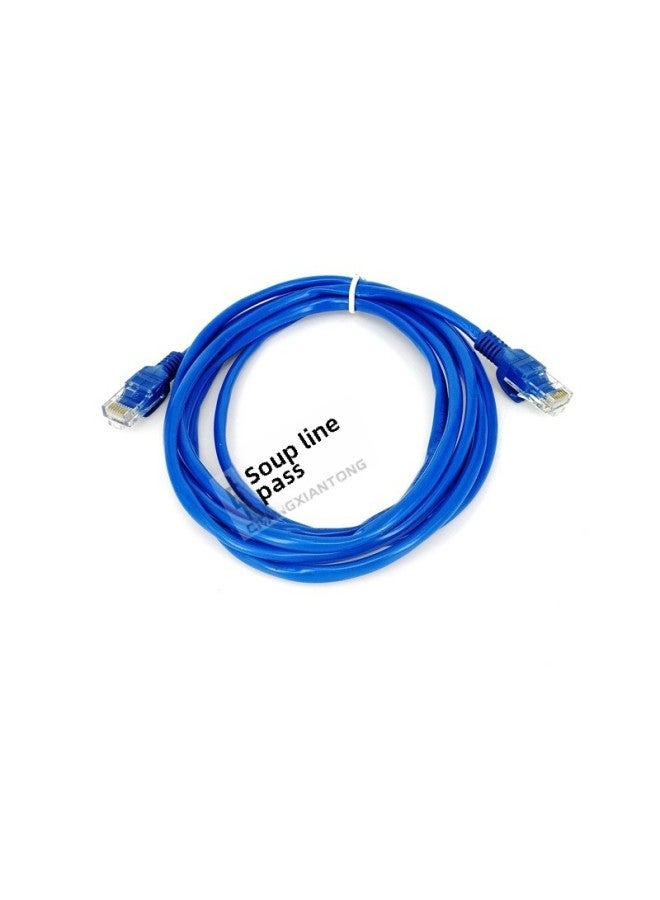 Direct Five Types Of Finished Mechanism Network Cable Jumper Network Connection Line 1 Meter To 50 Meters Network Jumper-Color:Category 5e Aluminum-grey White Full Meter-Line Length:25 M  - Image 4