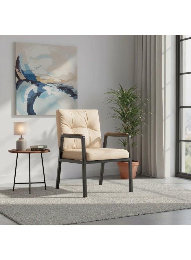 بيتي كرسي جلوس مفرد - بيج - Image 1