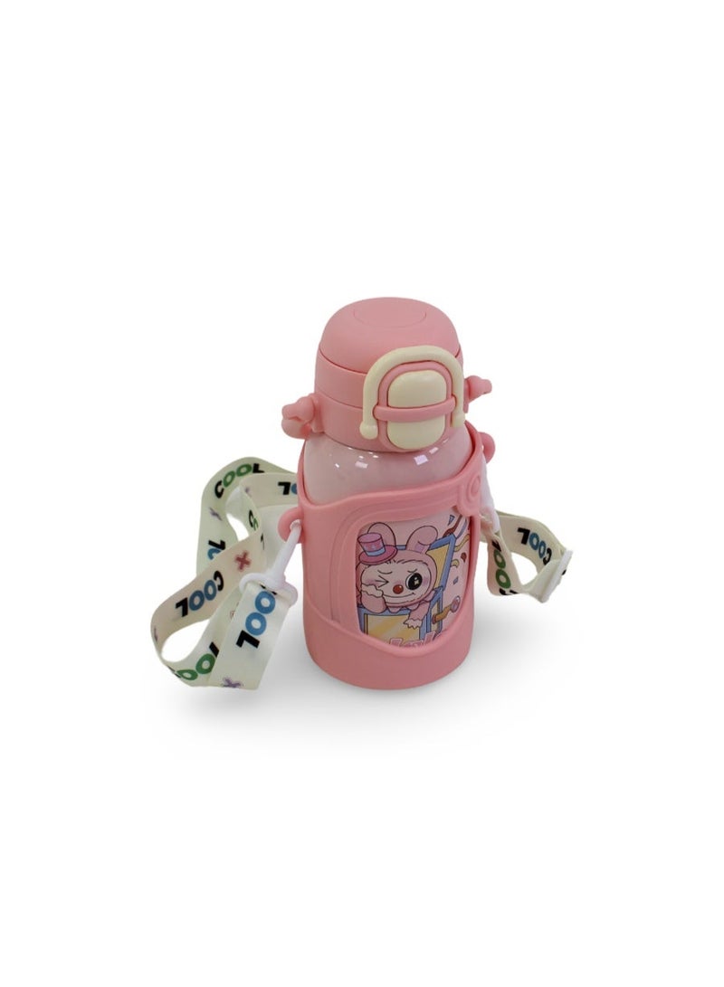 TOKYO Labubu Stainless Steel Water Bottle – Pink - Image 1