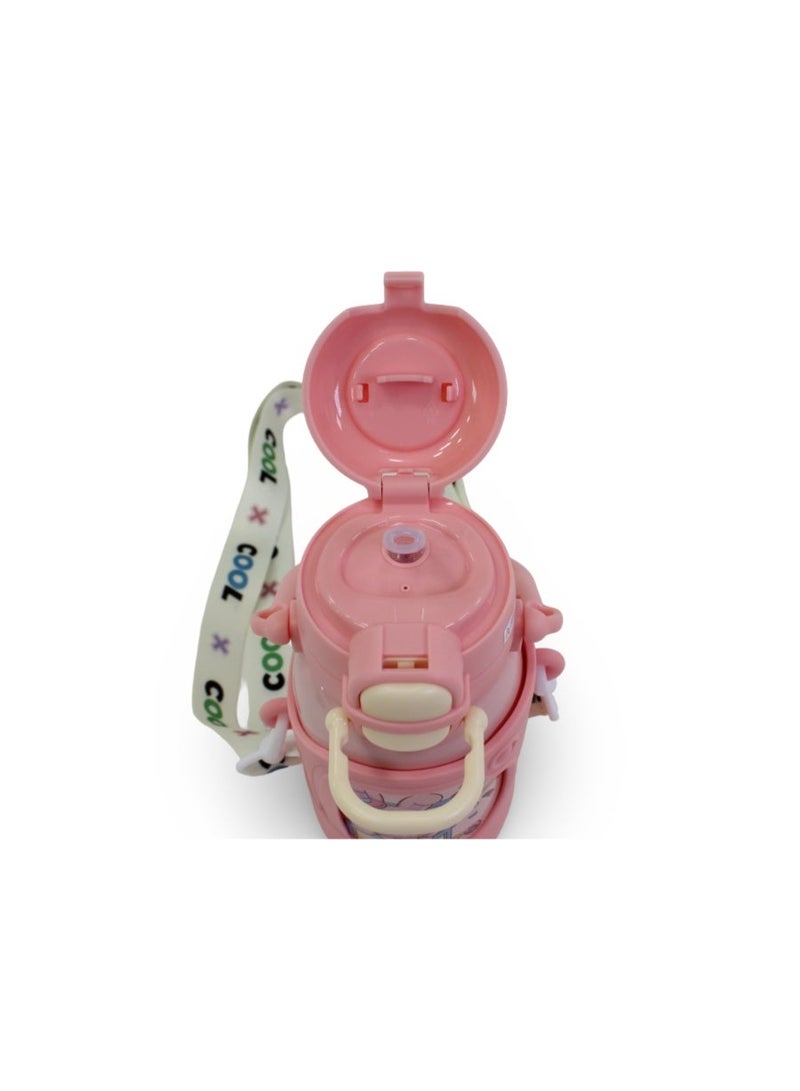 TOKYO Labubu Stainless Steel Water Bottle – Pink - Image 3