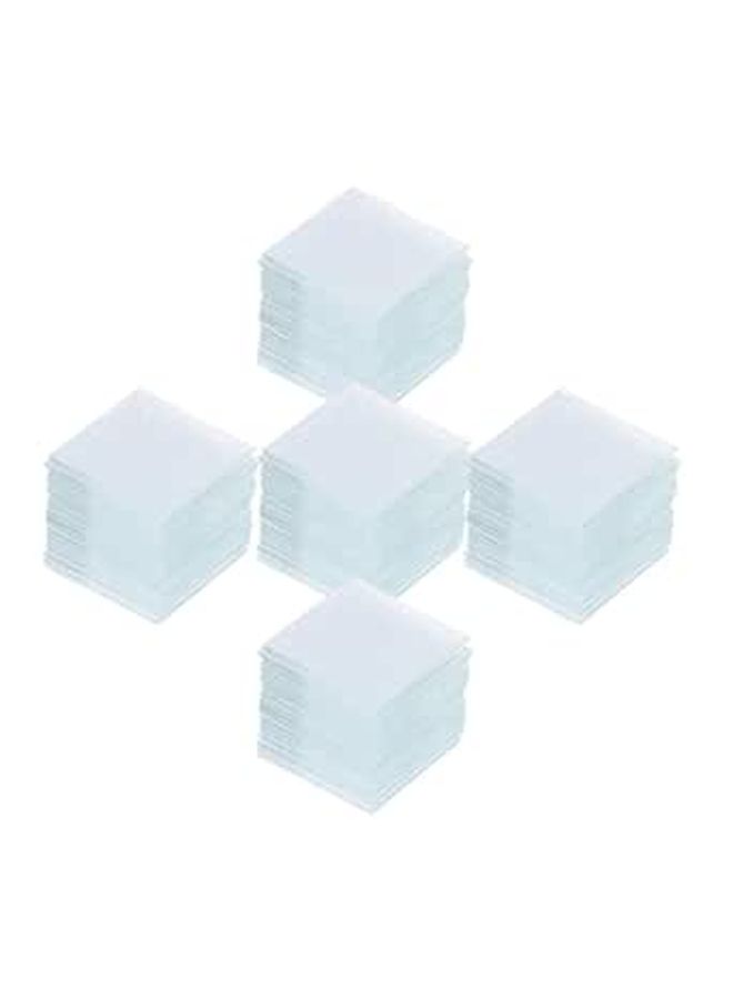 Microscope Cover Slips 20x20mm Pre-Cleaned Glass 500 Pieces 5 Boxes - Image 1