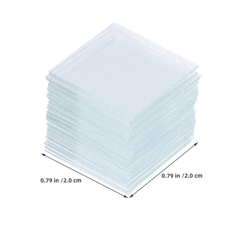 Microscope Cover Slips 20x20mm Pre-Cleaned Glass 500 Pieces 5 Boxes - Image 3